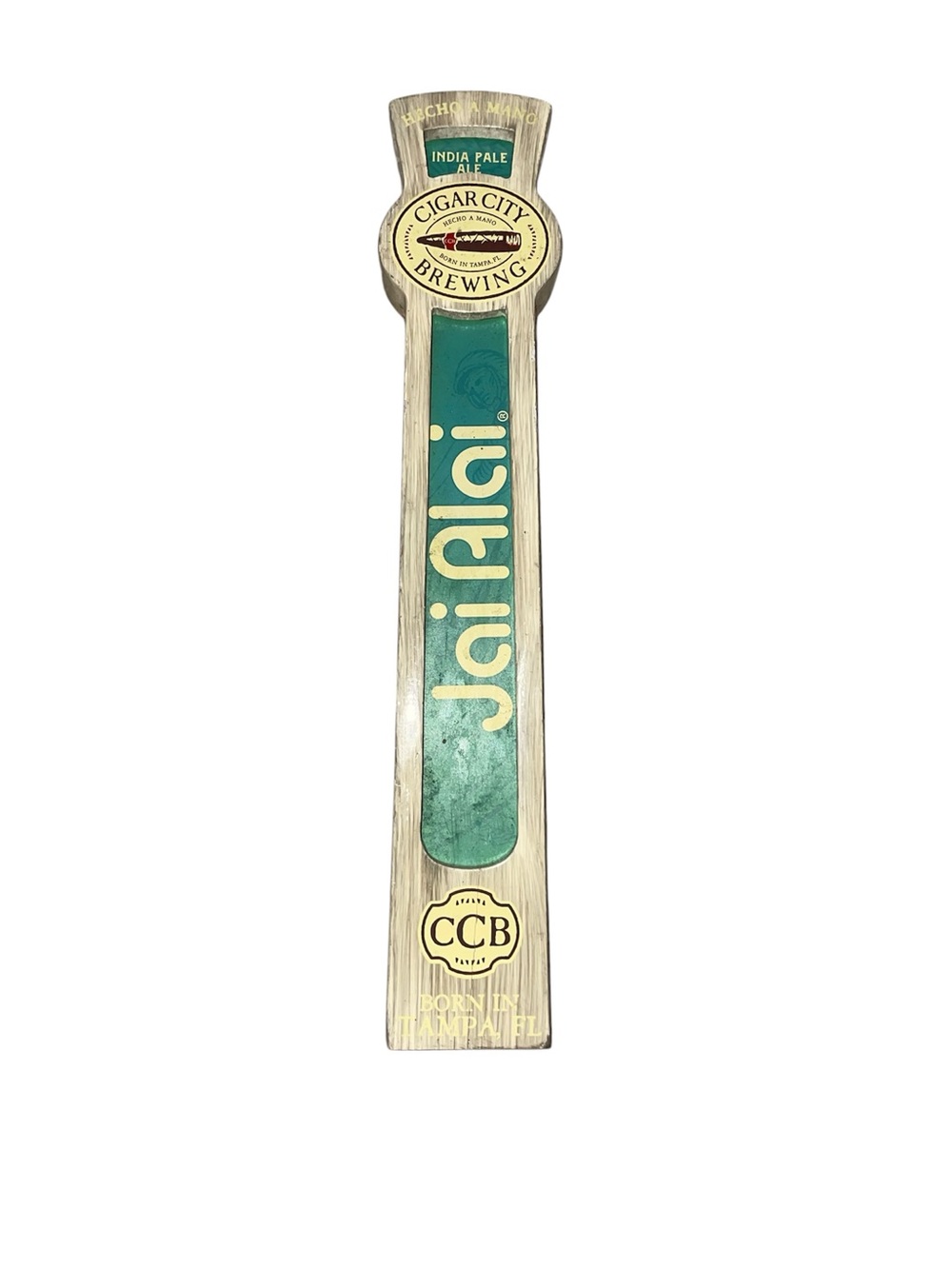 Cigar City Brewing Jai Alai Beer Tap Handle Knob